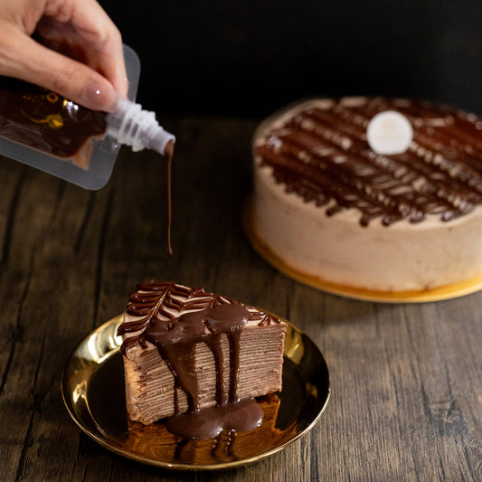 Nutella crepe cake 6" 🍫suitable for 6-8 pax