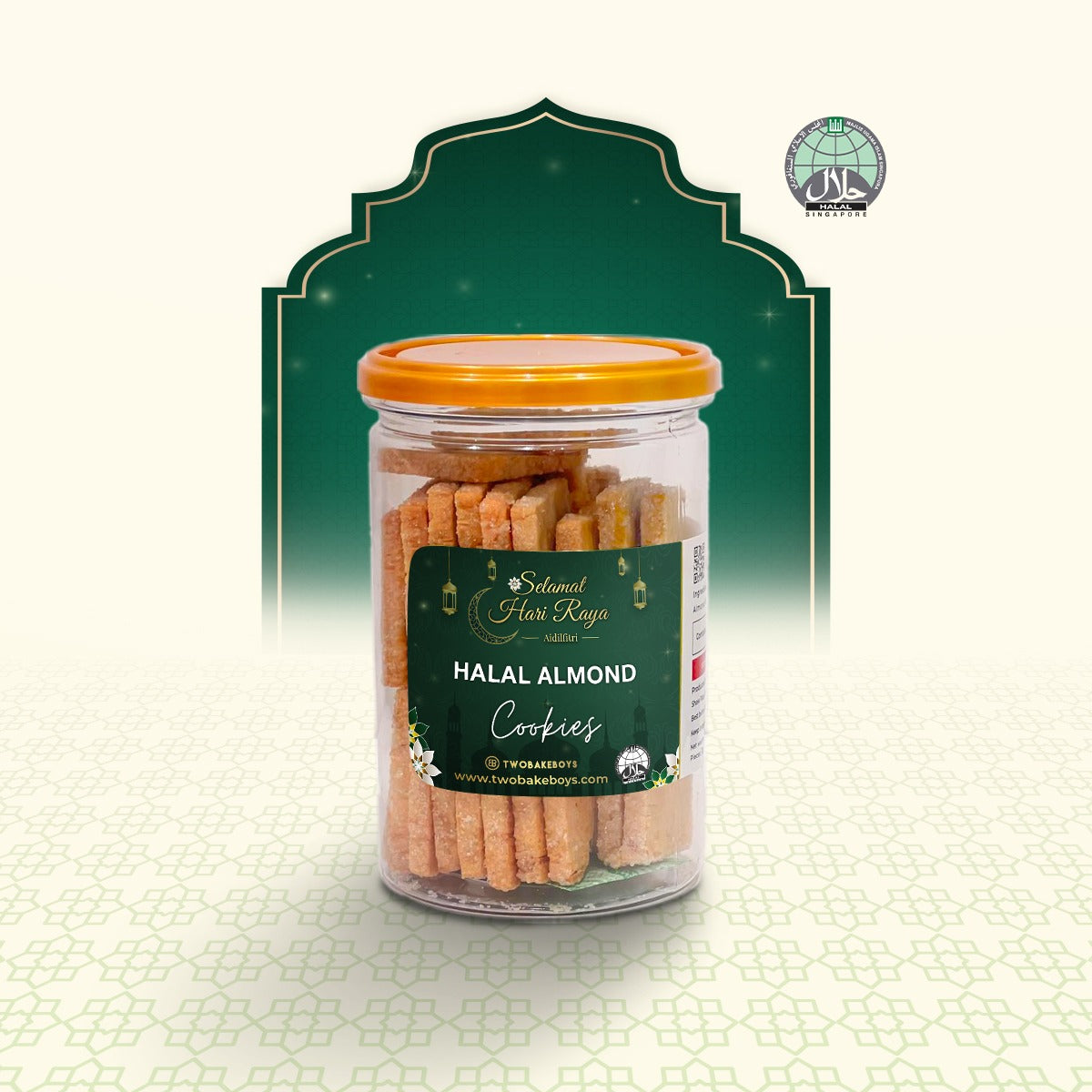 Selamat Hari Raya Pouch Cookies Bundle Set of 2🧧✨