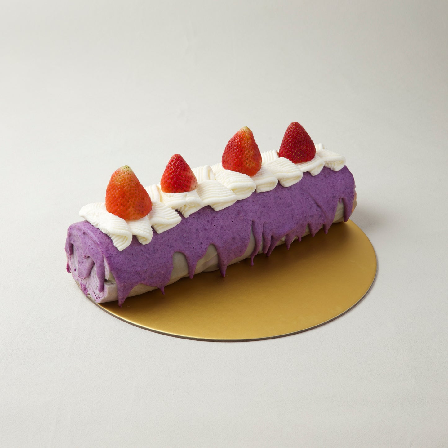 Log Crepe Cake Taro 22cm
