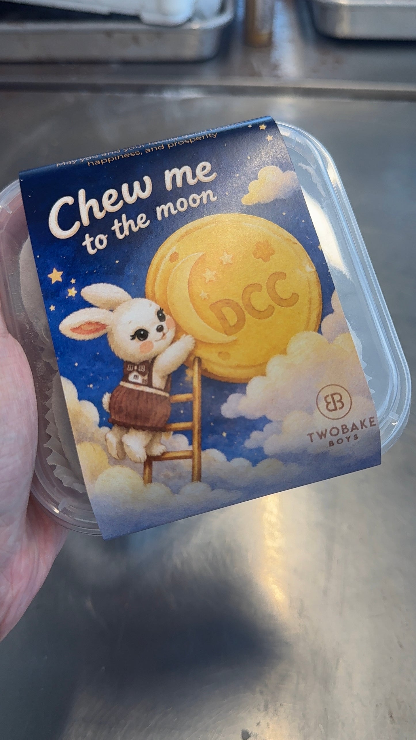 Mochi Dubai Chewy Cookie Box of 4 (Halal) Pistachio