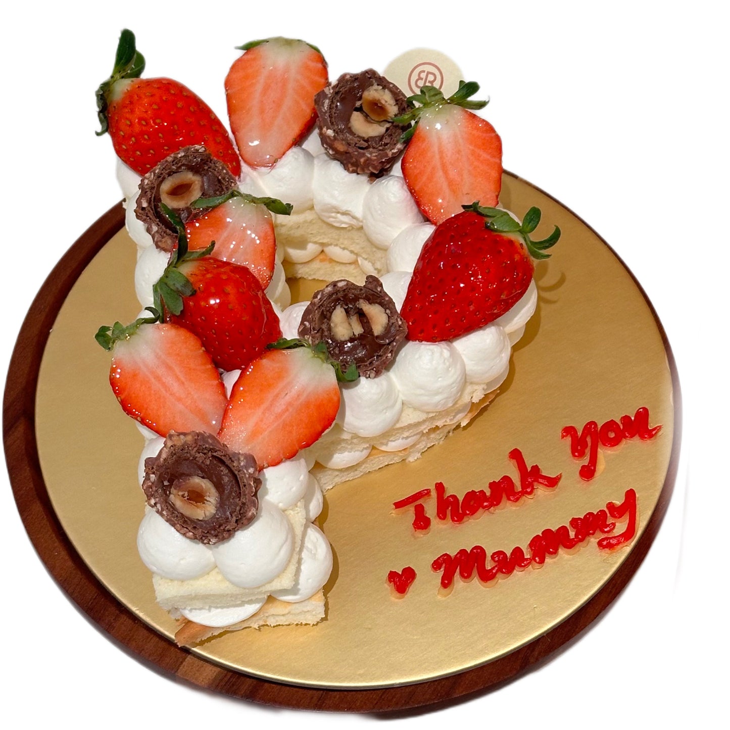Letter Cakes 6" (Korean Sponge cake)