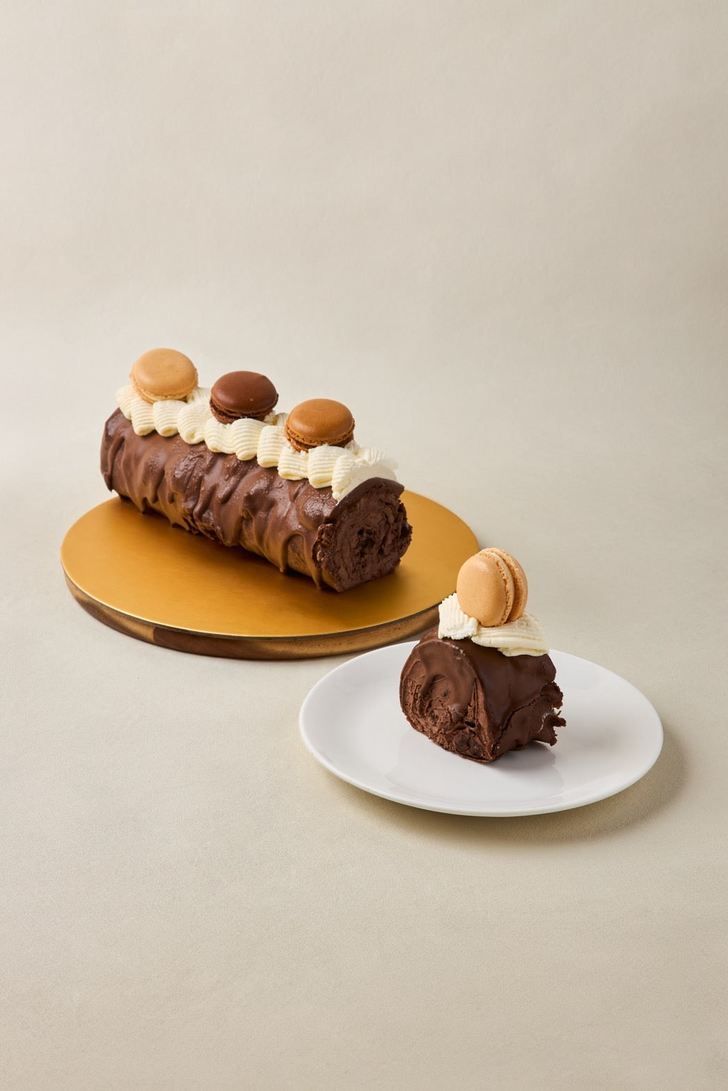 Log Crepe Cake Indulgent chocolate 22cm