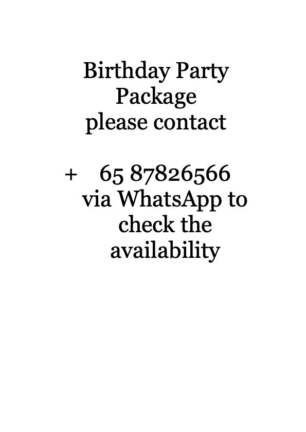 Kids’ Birthday Party Package