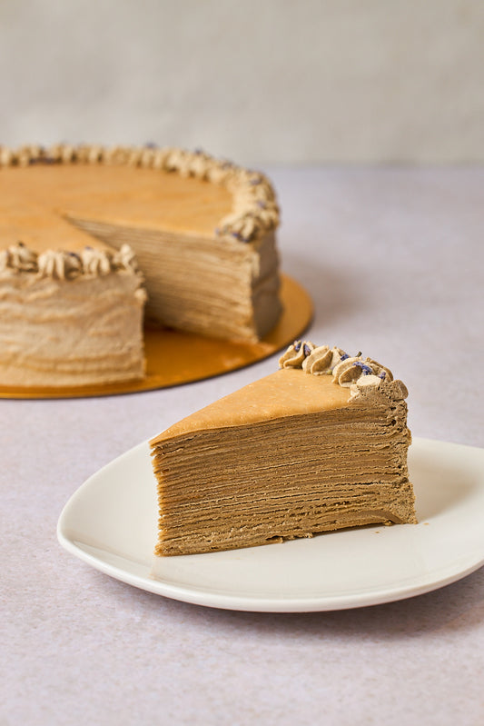 Earl Grey Lavender crepe cake 6"  suitable for 6-8 pax