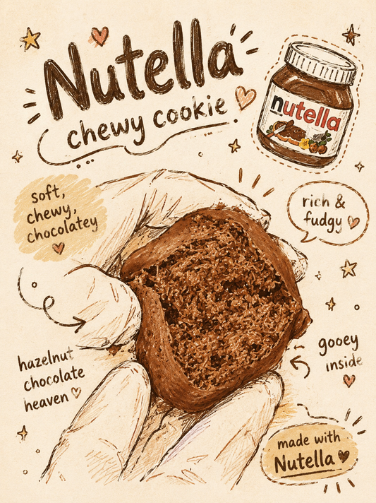 New Nutella Dubai Chew cookie box of 2