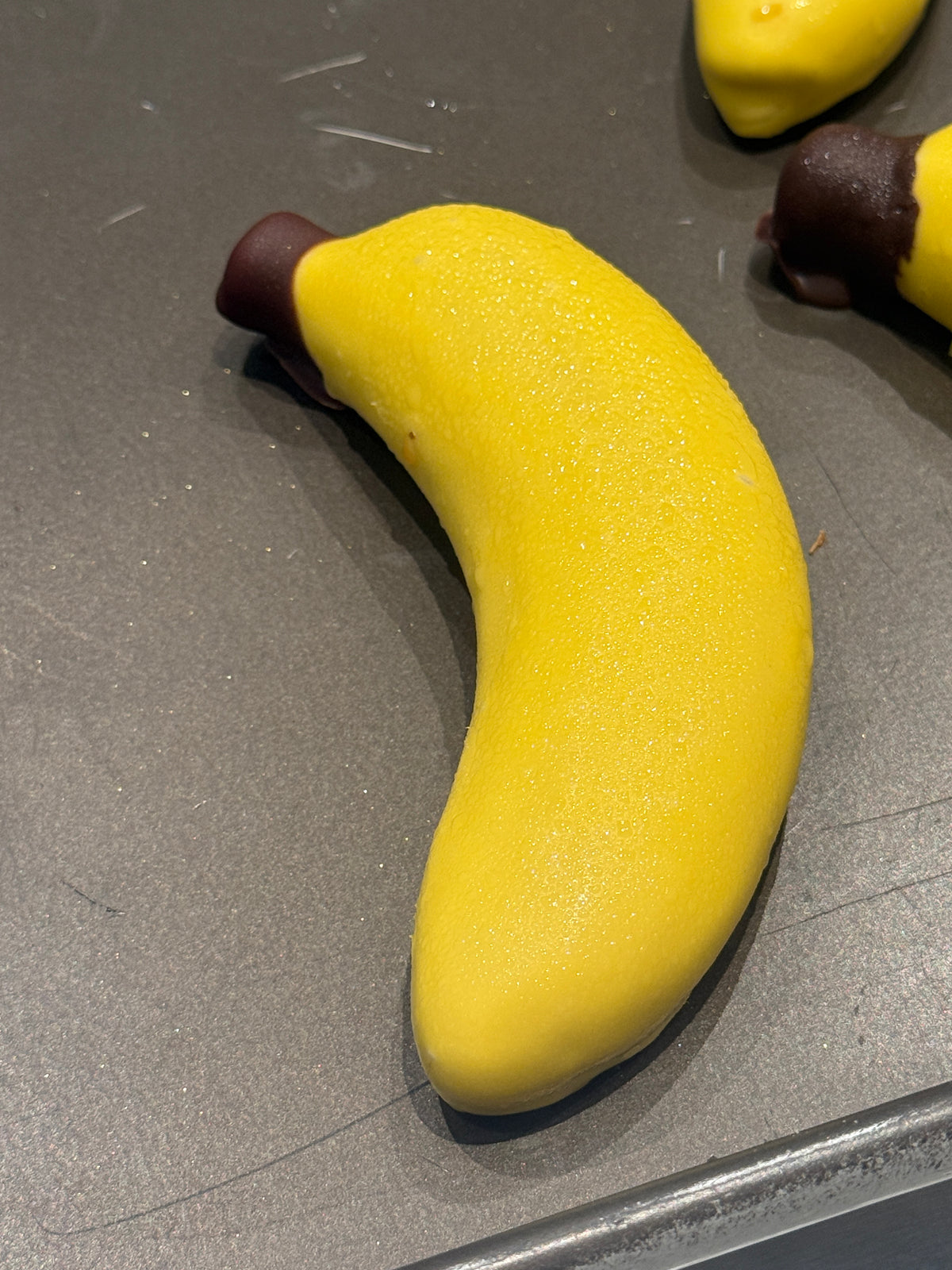 Halal Fruits Pop (Mousse cake coated with chocolate)