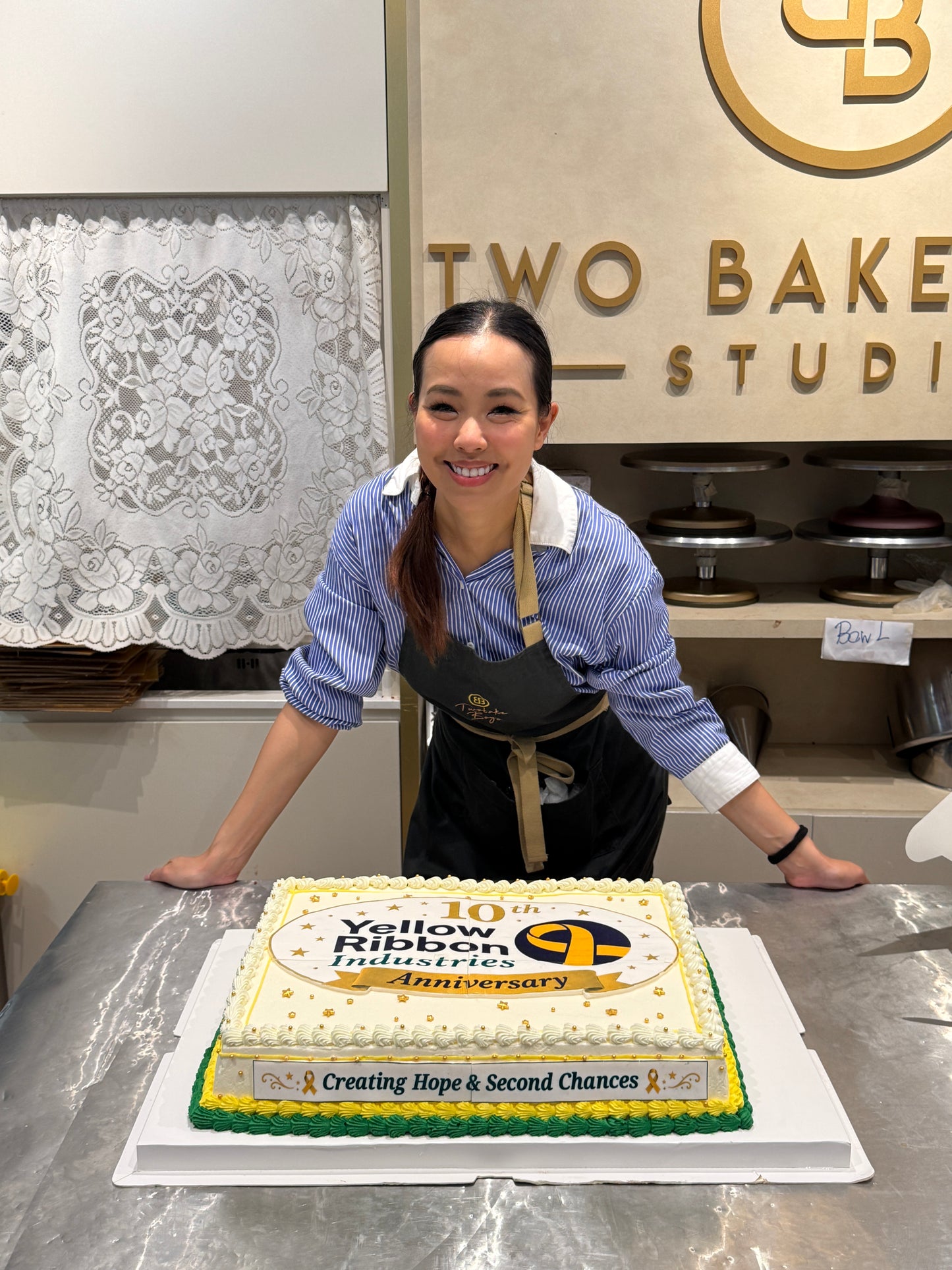 COMPANY LOGO EDIBL PRINT CAKE