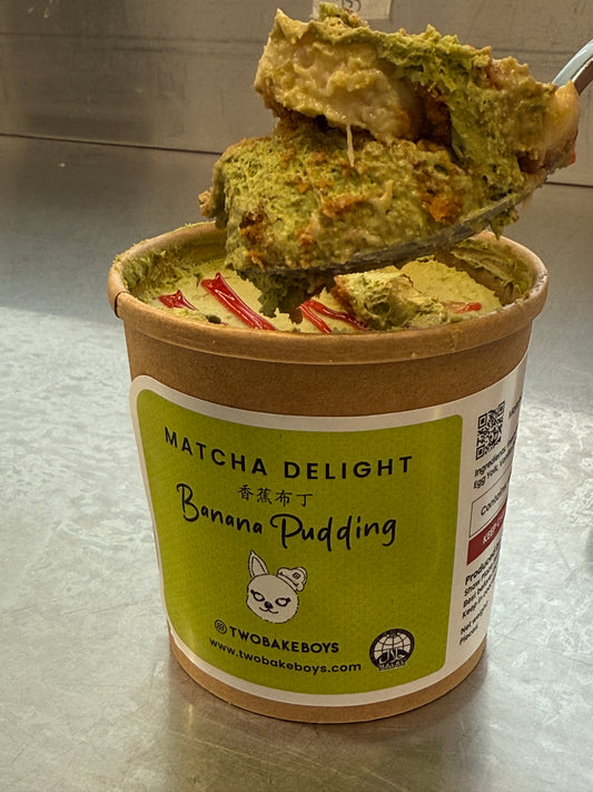 Matcha Delight Banana Pudding 270g (Available on Fri - Sun)