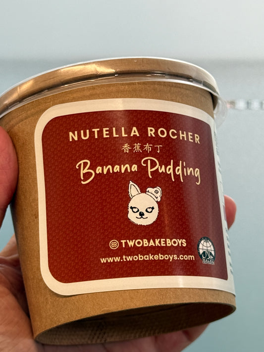 Nutella Rocher Banana Pudding
