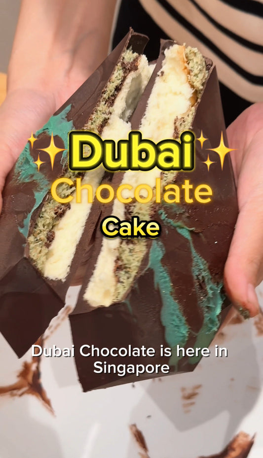 Dubai Chocolate Cake 🧡🤎 (Limited Edition)