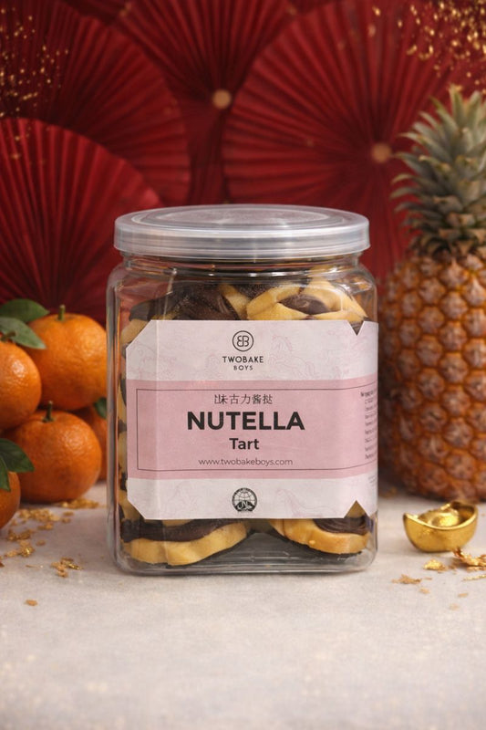 Halal Premium Nutella Tart Size L 280g✨