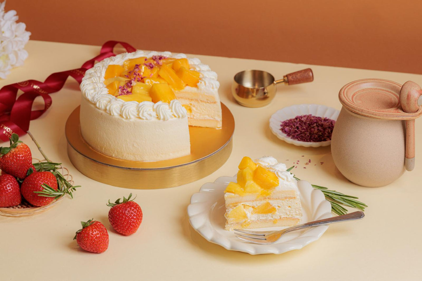 Korean Mango Shortcake 🥭 (shortcake the serie)