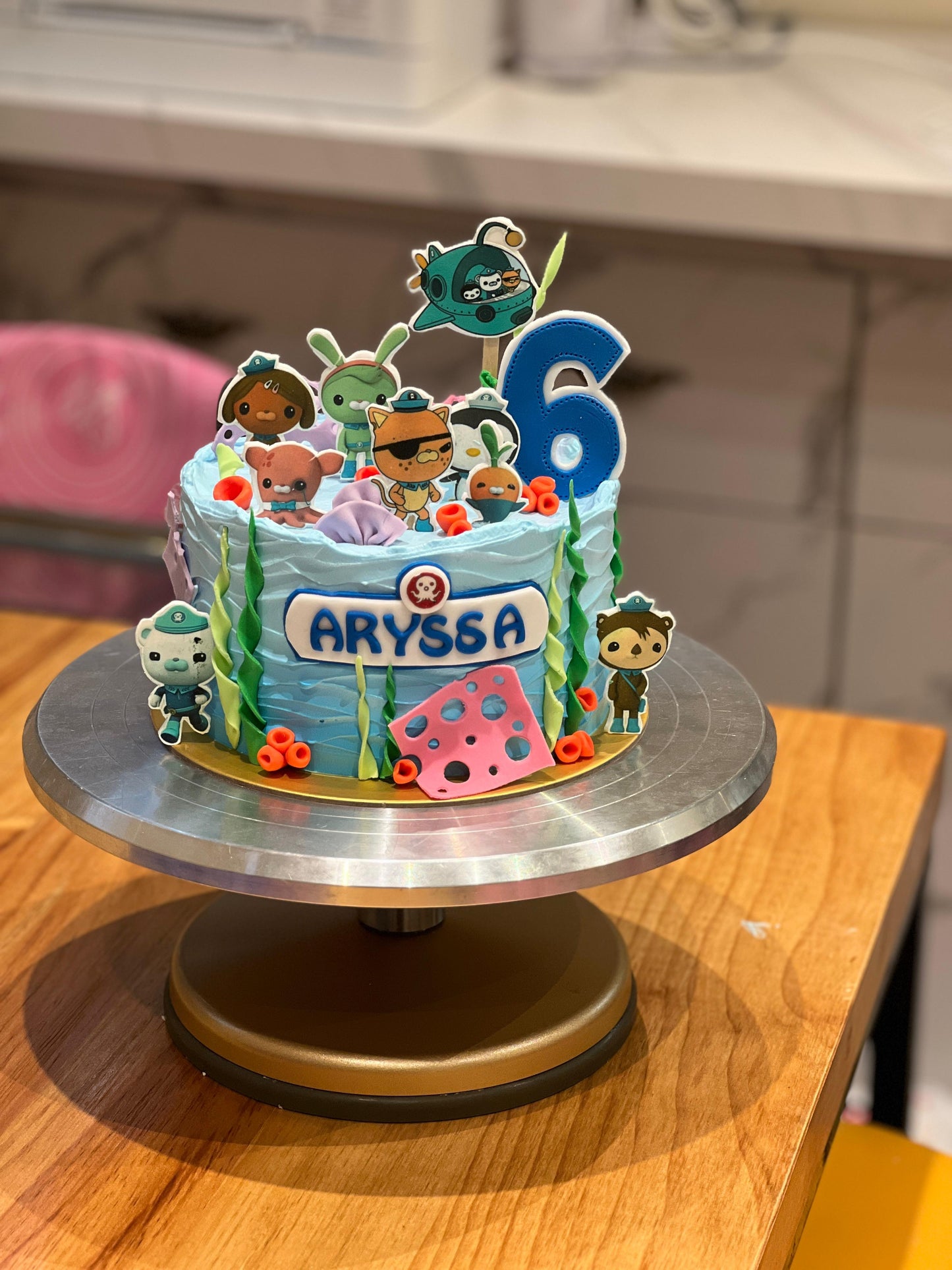 Customised Cartoon Cake