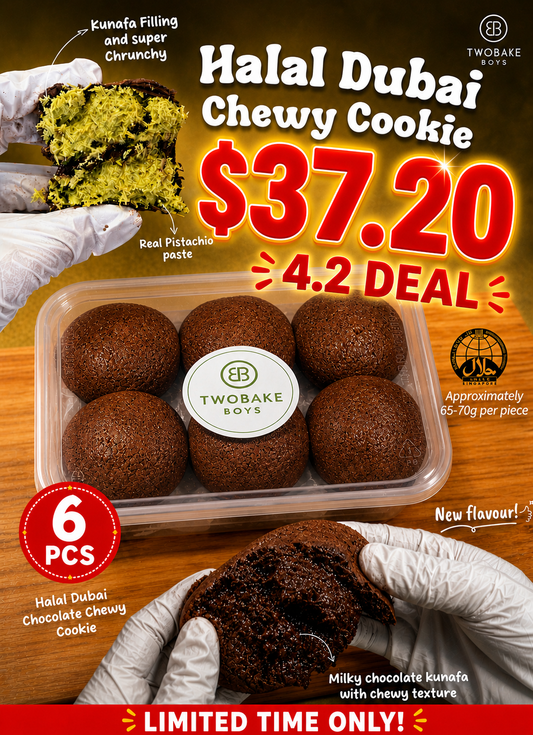 Box of 6 Dubai Chewy Cookie (Original)