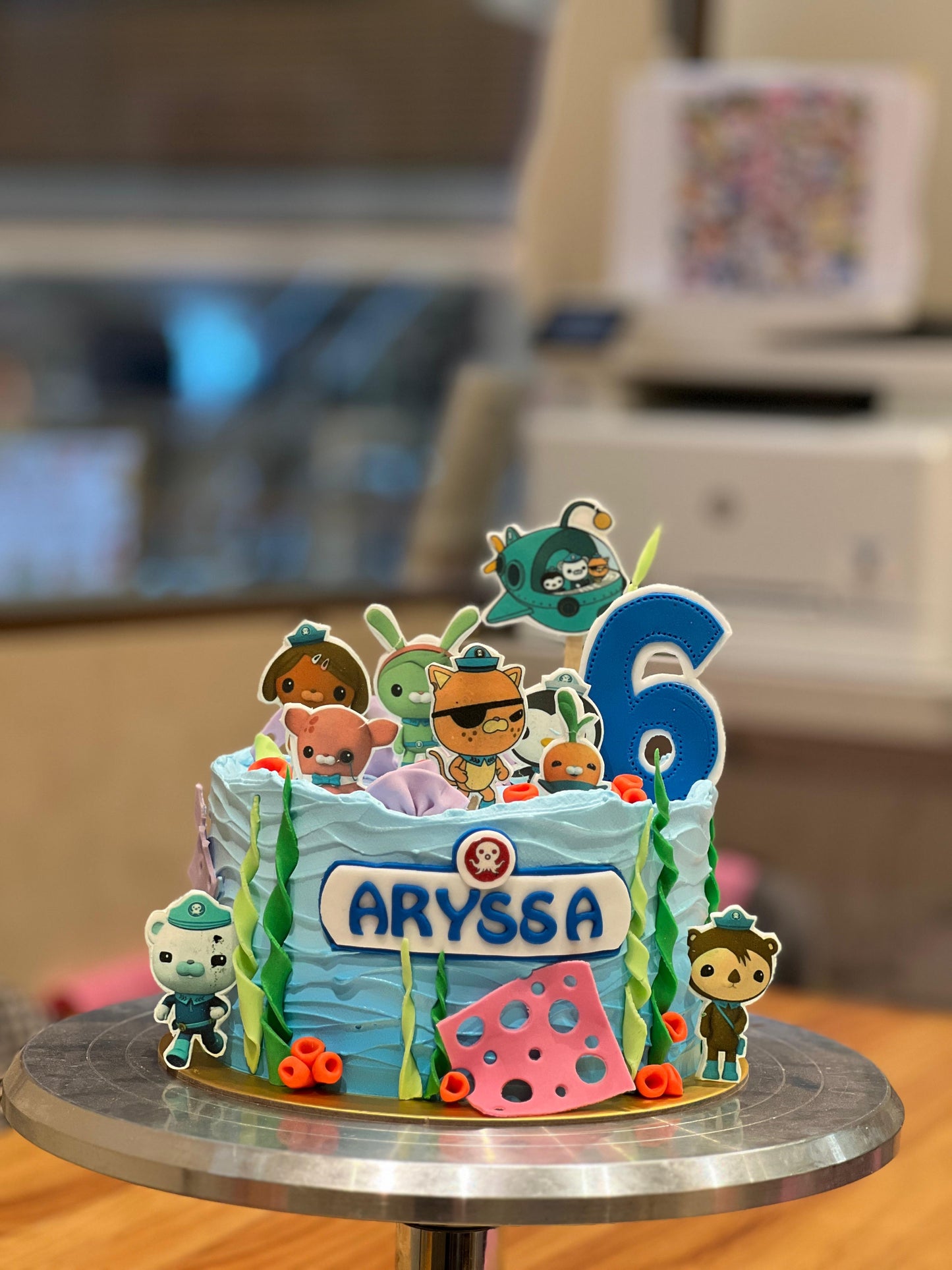 Customised Cartoon Cake