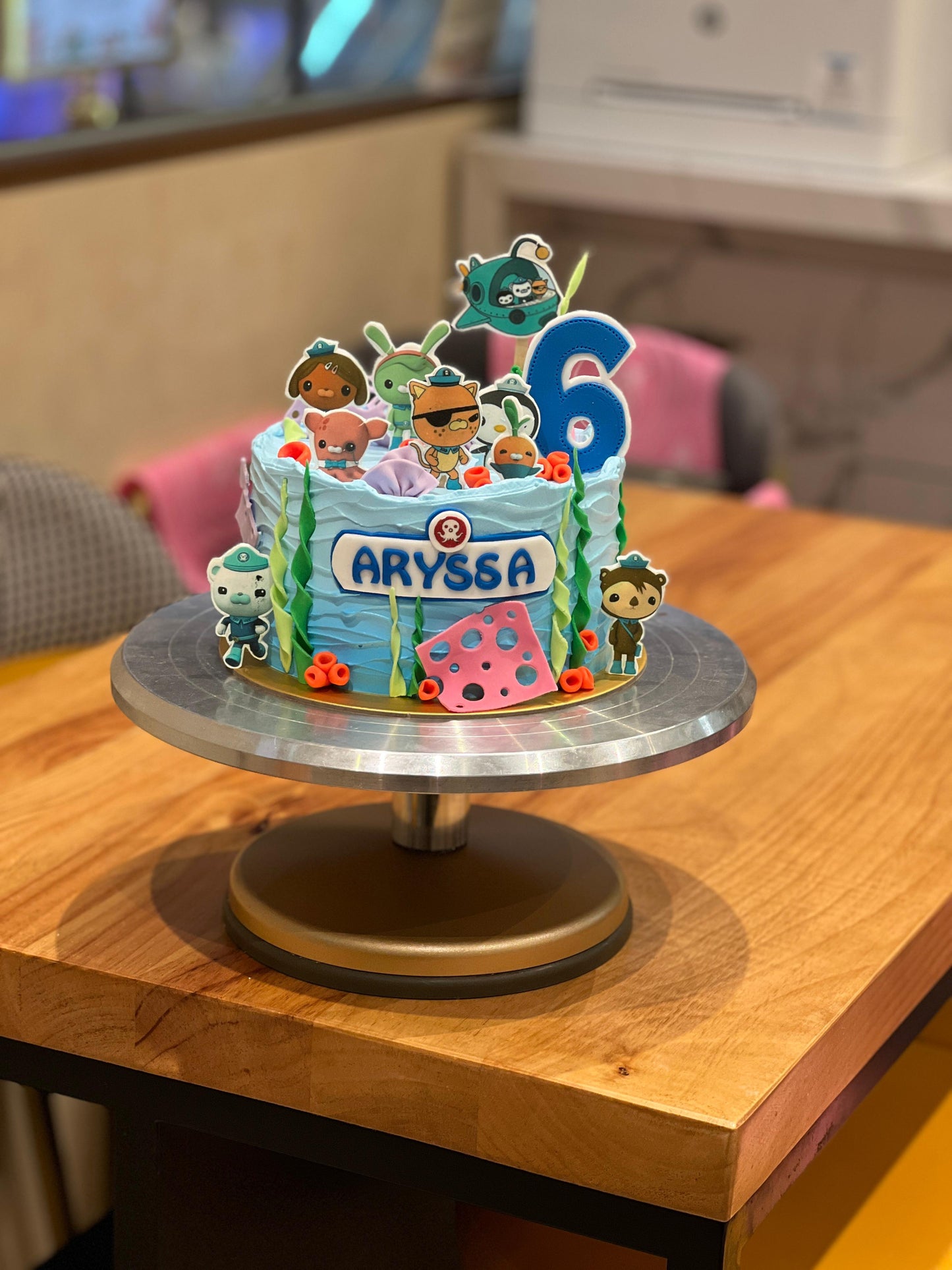 Customised Cartoon Cake