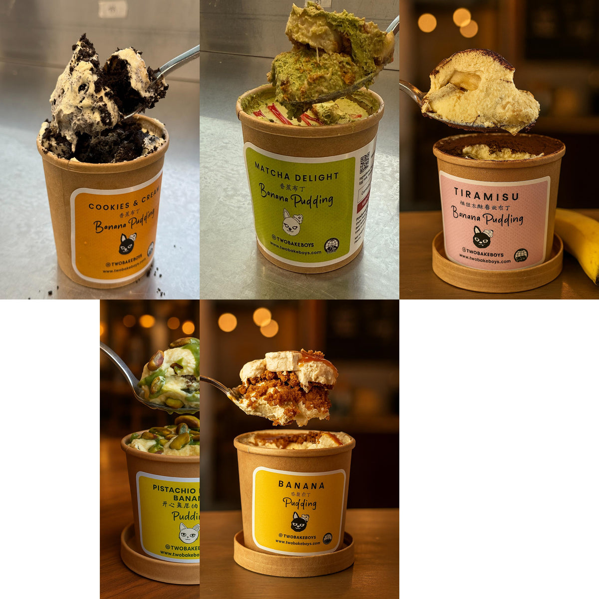 Bundle Deals Buy 4 Get 1 Free (5tubs at the price of 4) | Two Bake Boys